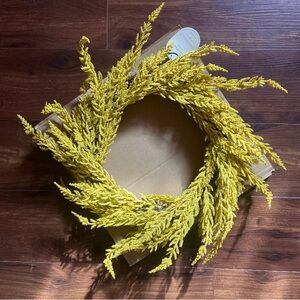 NEW Threshold Artificial Goldenrod Wreath (24in. Diameter)
